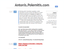 Tablet Screenshot of antonis.polemitis.com